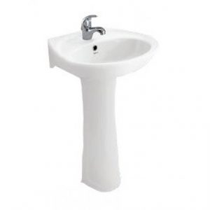 CHẬU LAVABO VIGLACERA BS409/VI1T CHÂN DÀI