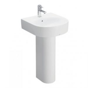 CHẬU LAVABO TOTO LPT766C TREO TƯỜNG CHÂN DÀI