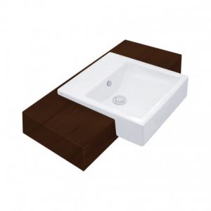 Chậu Lavabo Cotto C02717 Parvis Bán Âm Bàn