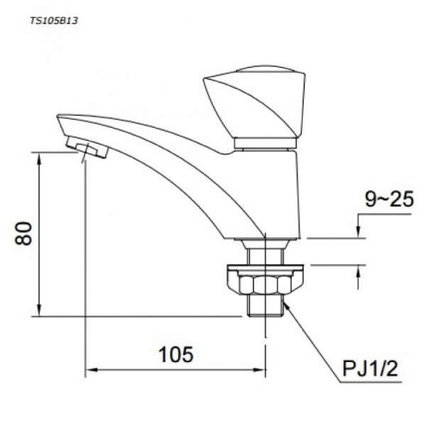 Vòi Lavabo TOTO TS105B13 Lạnh