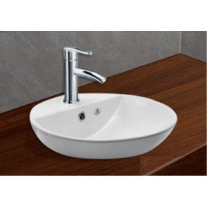 Chậu Rửa Mặt Đặt Bàn Đá Viglacera V26