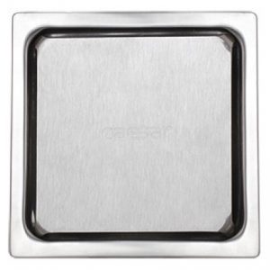 PHỄU THOÁT SÀN INOX 304 CAESAR 140X140 FI 90 ST1414EL