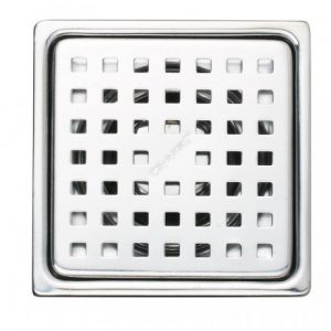PHỄU THOÁT SÀN INOX 304 CAESAR 100X100 FI 60 ST1010B