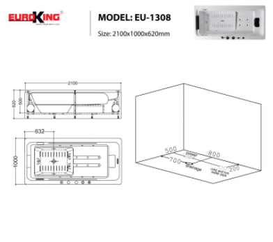 Bồn Tắm Euroking EU-1308 3 Bon Tam Euroking EU 1308 4 2