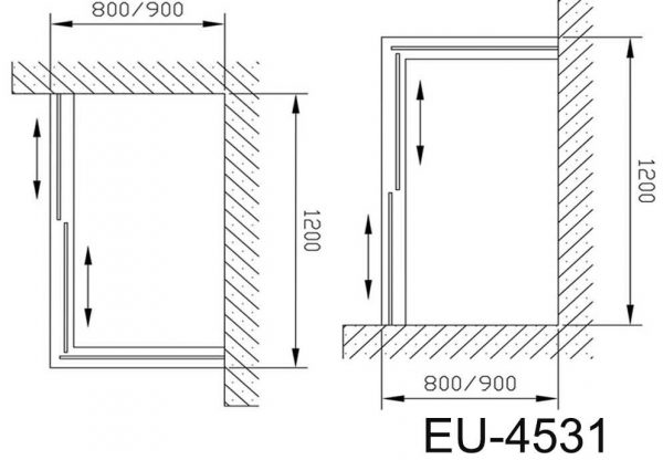 Bồn Tắm Euroking EU-4531 Vách Kính 2 bon tam euroking eu 4531 vach kinh 2 600x416 1