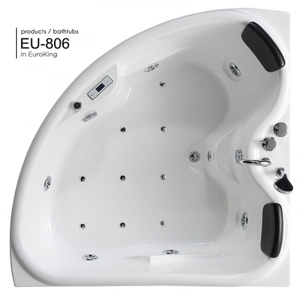 Bồn Tắm Euroking EU-806 Massage 4 bon tam euroking eu 806 massage 2 600x598 1