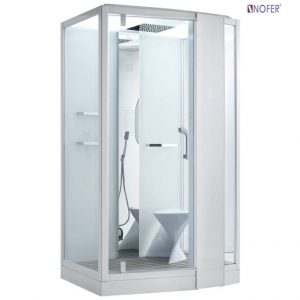 Phòng Xông Hơi Nofer VS-89105S (R) White