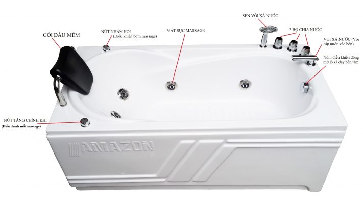 Bồn tắm TP-8006R