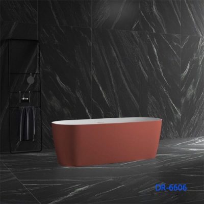 Bồn Tắm Nằm DR 6606 Red 3 Bon Tam Nam DR 6606 Red