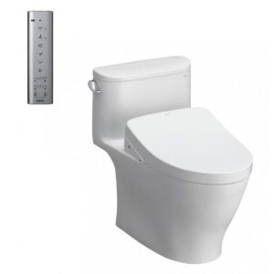 Bàn cầu một khối TOTO MS887CW12 nắp Washlet