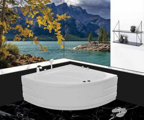 Các mẫu bồn tắm góc 900x900 hấp dẫn nhất hiện nay 7 bồn tắm góc 900x900