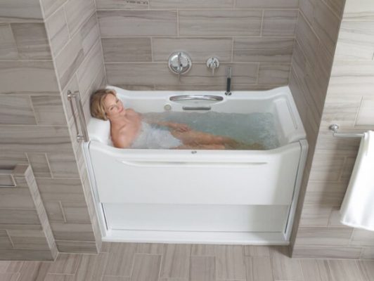 các mẫu bồn tắm massage mini