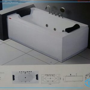 Bồn Tắm Massage Daros HT-36