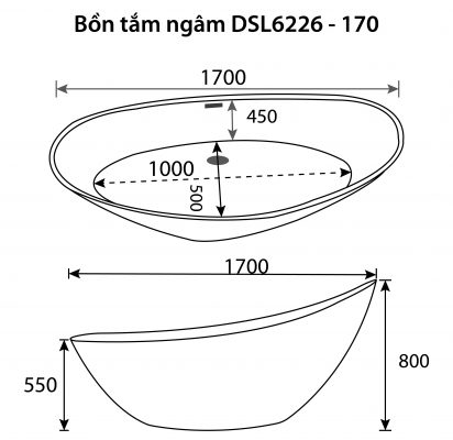 Bon Tam Nam Duscholux DSL6226 170