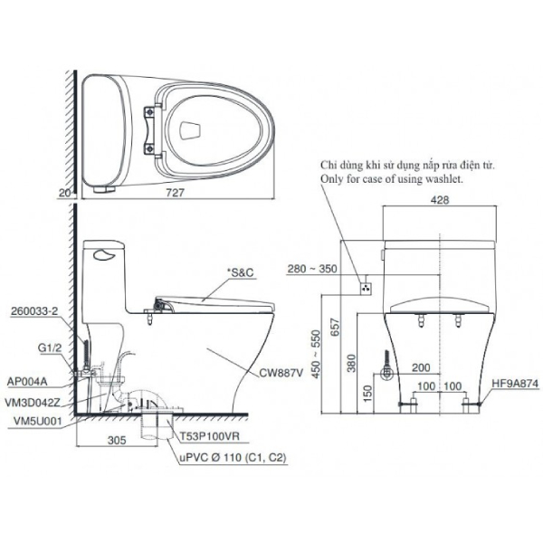 Toto MS887RT2