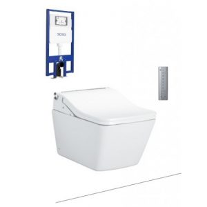 Bồn Cầu Treo Tường Toto CW522EA/TCF803CZ/WH172AT Tự Xả Nước
