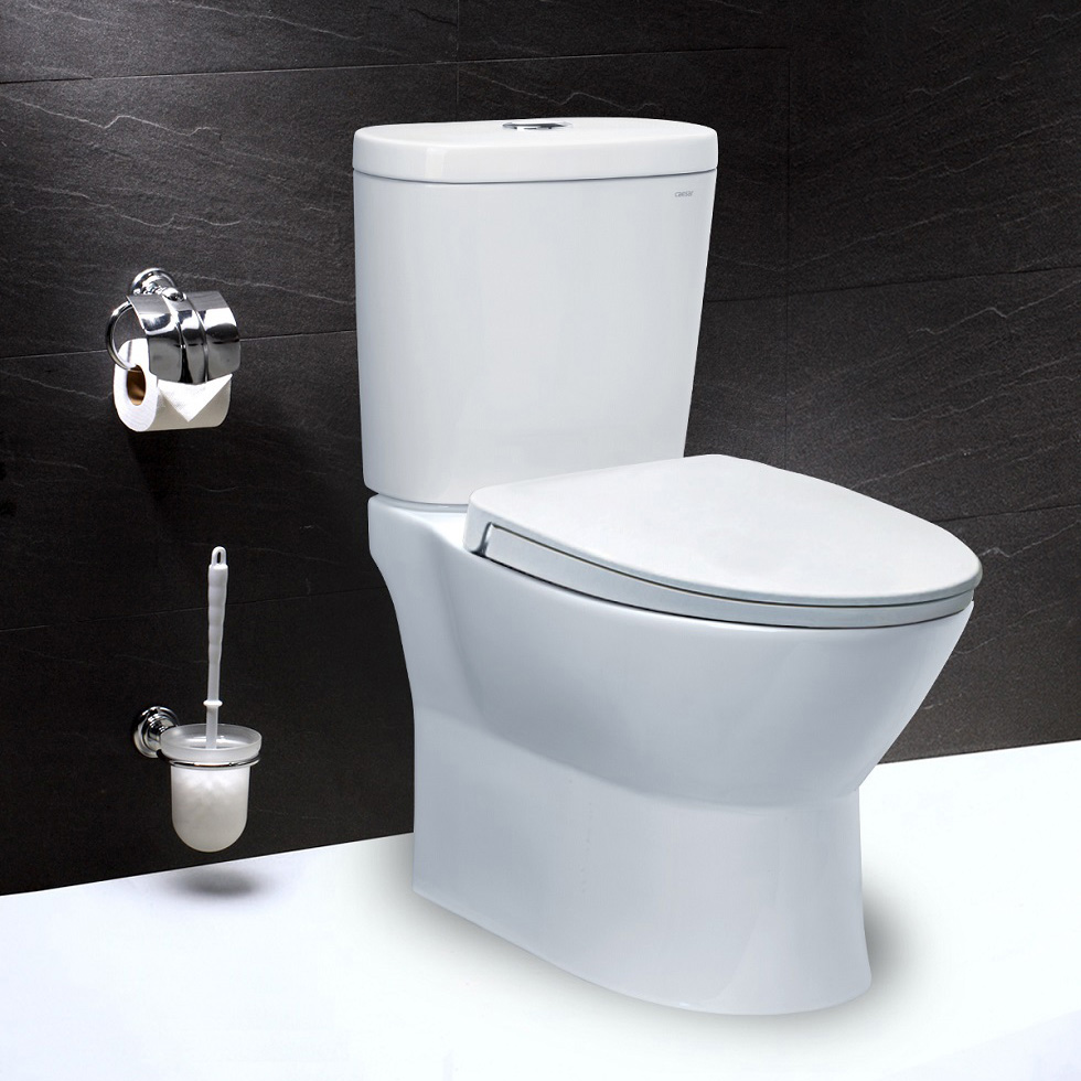 Bồn Cầu 2 Khối Caesar CD1320 Nắp Êm 2 Bồn Cầu 2 Khối Caesar CD1320 Nắp Êm