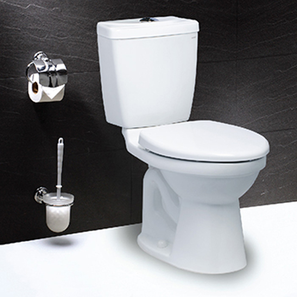 Bồn Cầu 2 Khối Caesar CD1325 Nắp Thường