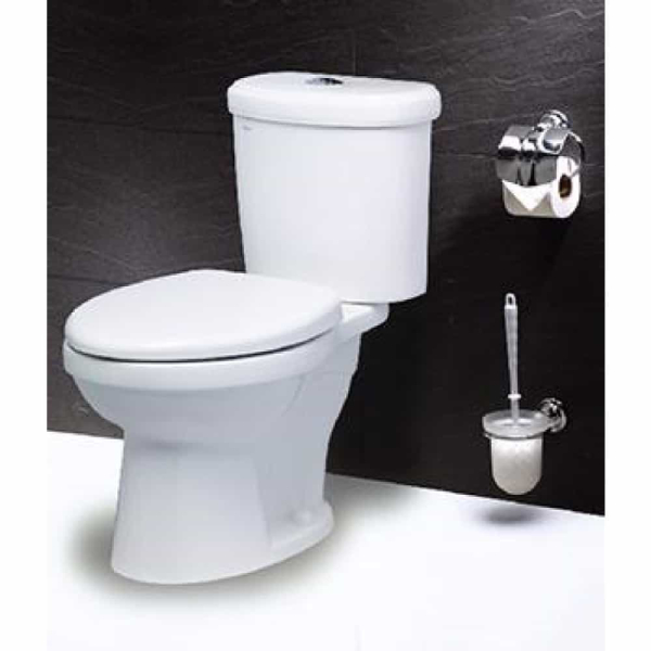 Bồn Cầu 2 Khối Caesar CT1338 Nắp Thường 3 bồn cầu 2 khối Caesar CT1338